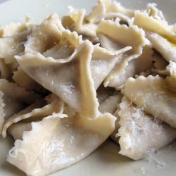 Wild Mushroom and Goat Cheese Fagot