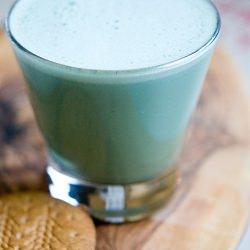 Blue Green Latte