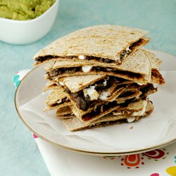 Black Bean & Goat Cheese Quesadilla