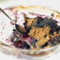 Blueberry Cherry Crumble