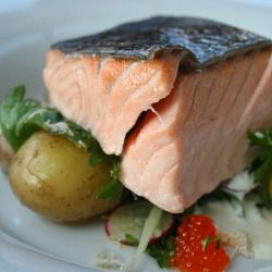 Perfect Salmon in Göteborg, Sweden