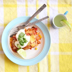 Chipotle Chicken Enchiladas