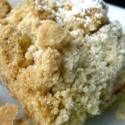 Rhubarb Coffee Cake