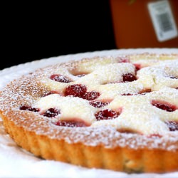 Raspberry Creme Fraiche Tart