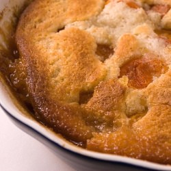 Fresh Apricot Ginger Peasant Cake