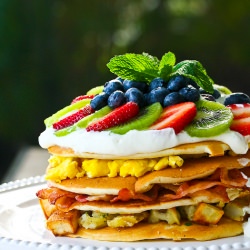 The Ultimate Breakfast Pancake