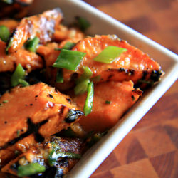 Sweet Potato and Poblano Salad