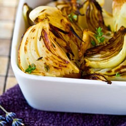 Lavender Roasted Onions
