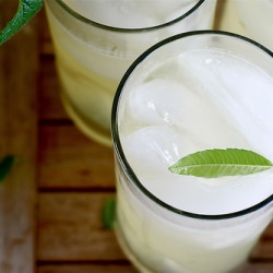 Lemon Verbena and Mint Lemonaid