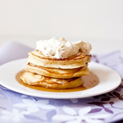 Eggnog Pancakes