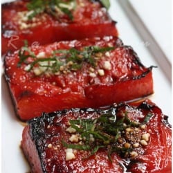 Watermelon Steak or Seared Ahi Tuna
