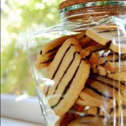 Striped Icebox Cookies