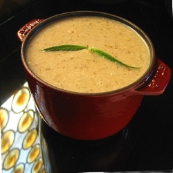 White Bean Soup with Fried Sage