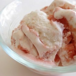 Guava Cheesecake Ice Cream
