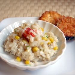 Risotto with Crabmeat and Corn