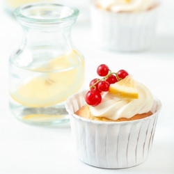Meyer Lemon Limoncello Cupcakes