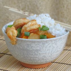 Hawaiian Shrimp Stir Fry