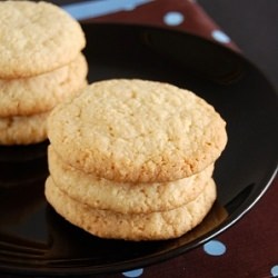 Coconut & White Chocolate Chip Cookies