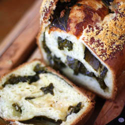 Garlic Chard Bread