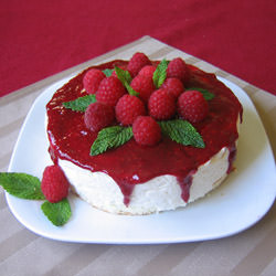 Raspberry Blanc-Manger