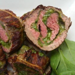 Creamed Spinach Stuffed Steak