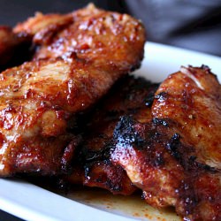 Spice Rubbed Chicken with Honey
