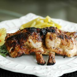 Grilled Tuscan Game Hens