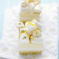 Lemon Curd Buttermilk Panna Cotta