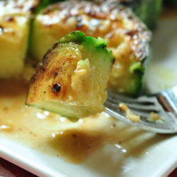 Lemon Garlic Zucchini