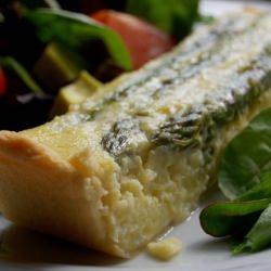 Asparagus & Potato Tart