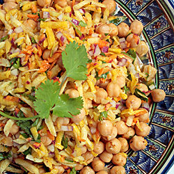 Carrot & Garbanzo Bean Salad