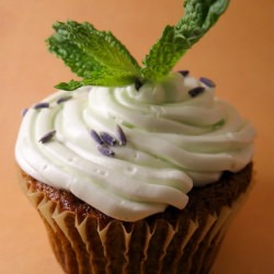 Lavender and Mint Cupcakes