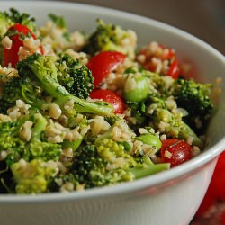 Bulgar Salad With Broccoli
