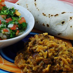 Cheesy Double-Beef Burrito