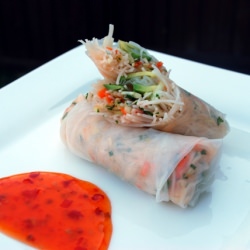 Summer Rice Paper Rolls