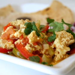 Scrambled Indian Cheese