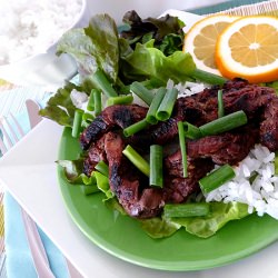 Grilled Korean Bulgogi Lettuce Wrap