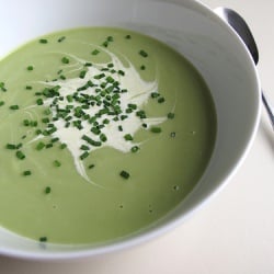 Fresh Garden Pea Soup