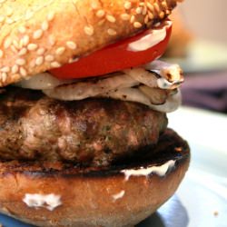 Turkey-Pesto Burger