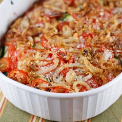 Zucchini and Tomato Gratin