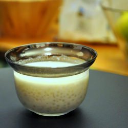 Taro Coconut Milk with Tapioca