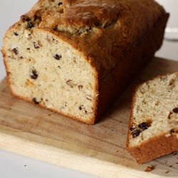 Currant and Walnut Banana Bread
