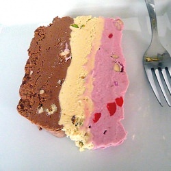 Spumoni Ice Cream Terrine
