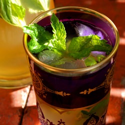 Mint and Ginger Iced Tea