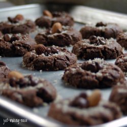 Flourless Chocolate Almond Cookies