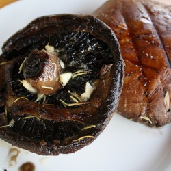 Grilled Portabella Mushroom Cap