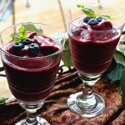 Green Tea Blueberry Smoothie