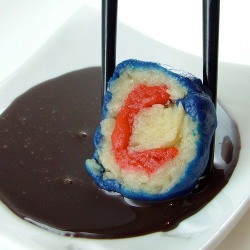 Chicago Cubs Dessert Sushi