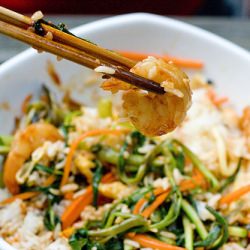 Shrimp Bibimbop
