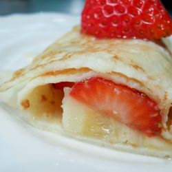 Strawberry Banana Crepes
